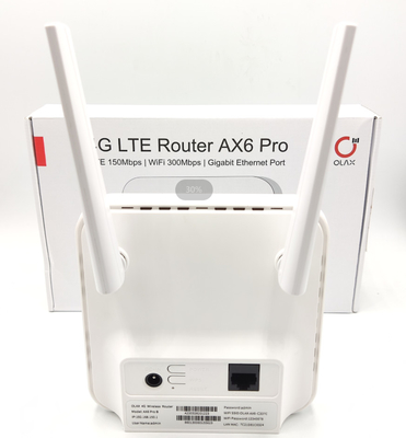 Olax AX6 Pro 4g CPE Router Wifi Biały Zewnętrzny LTE CPE Cat4 300 mb/s