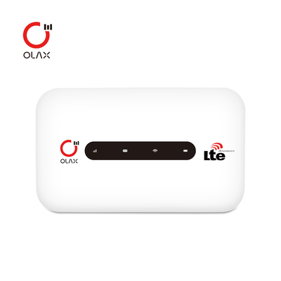 Modem 4G Sim Router Przenośny mobilny WiFi 150 Mb / s Biały na zewnątrz OLAX MT20
