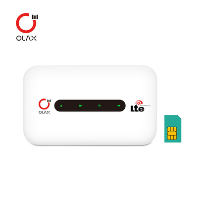 OLAX MT20 Przenośne routery Wifi Mini mobilne modemy Wifi 150 Mb / s z kartą SIM