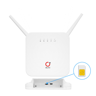 Bezprzewodowy router przemysłowy WiFi 4G 192.168.1.1 Band28 dla sprzedawcy OLAX AX6 PRO