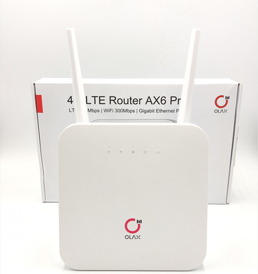 Strona główna Olax Ax6 Pro 300Mbps Cat4 4000mah Bezprzewodowy router 4G LTE CPE Wifi