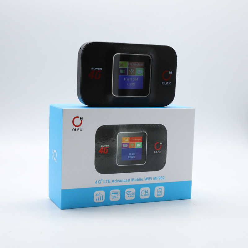 OLAX MF982 Niezablokowany router 4G LTE Router Wi-Fi Wireless Cat4 4G ...